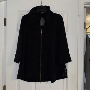 Yushi  A-line Black Jacket